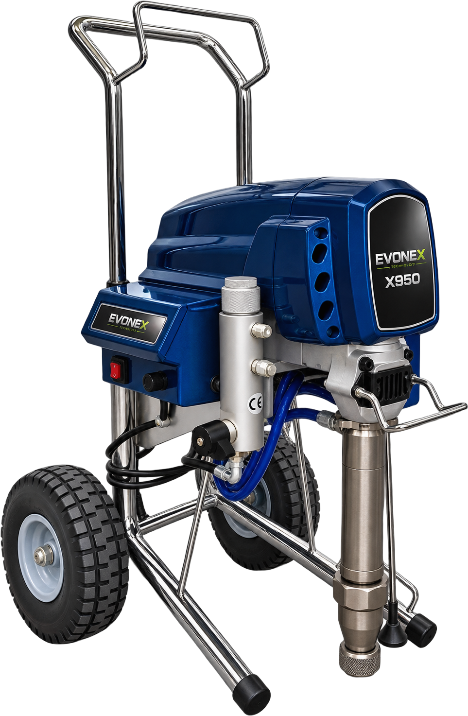 Evonex X950 max power — profesionalna airless pumpa za farbanje